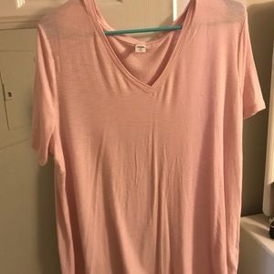 Old Navy pink v neck